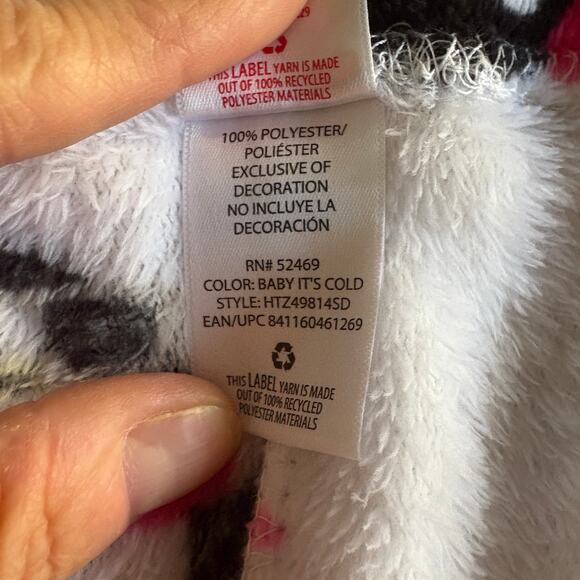 Holiday Time “Baby It’s Cold” Penguin Plush PJ Pants 3X - Picture 6 of 7